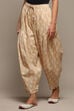 White Blue Cotton Printed Relaxed Salwar image number 2