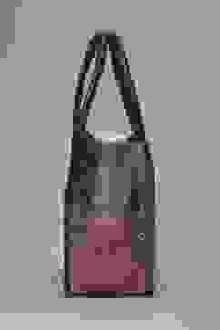 Brown PU Tote Bag image number 4