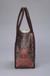 Brown PU Tote Bag image number 4