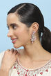 Light Pink Alloy Drop & Danglers image number 3