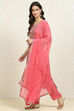 Green Cotton Floral Unstitched Suit Set image number 4