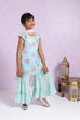 Sea Blue Art Silk Garara Kurta Garara Suit Set image number 4