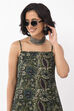 Blue Cotton Printed Short Kurti image number 5