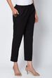 Fuschia Cotton Straight Pant image number 2
