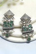 Green Brass Drop & Danglers image number 0