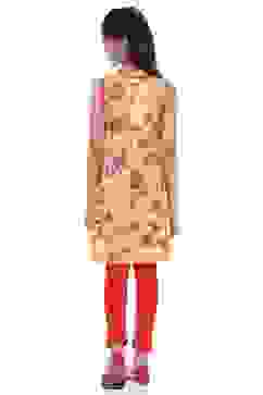 Yellow Cotton A-Line Kurta Churidar Suit Set image number 4