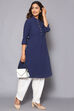 Off White Cotton Salwar image number 4