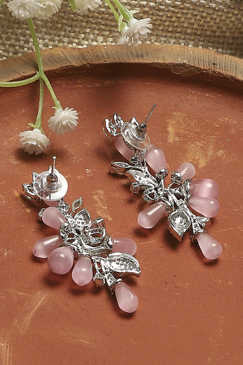 Light Pink Alloy Drop & Danglers image number 2
