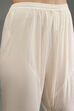 Rohit Bal Ivory Silk Chanderi Floral Printed Kalidar Suit Set image number 2