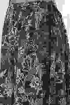 Green Cotton Floral Peplum Suit Set image number 2