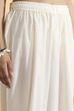 Off White Cotton Silk Kalidar Suit Set image number 2