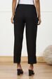 White Cotton Solid Pant image number 5