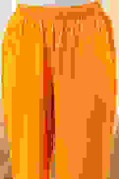 Yellow Bandhani Printed A-Line Suit Set image number 2