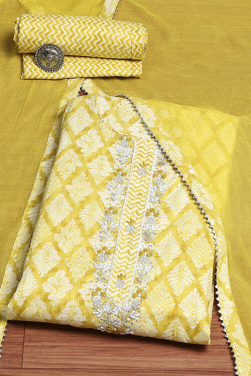 Coral Cotton Printed Embroidered Unstitched Suit Set image number 0