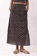 Black Cotton Skirt image number 4