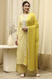 Coral Cotton Printed Embroidered Unstitched Suit Set image number 7
