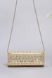 Gold Polycotton Clutch image number 2