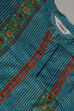 Turquoise Cotton A-Line Kurta Palazzo Suit Set image number 1