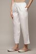 Fuschia Cotton Straight Pant image number 2
