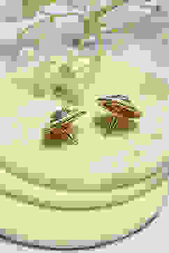 Metallic Gold Alloy Studs image number 2