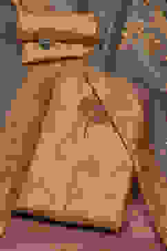 Mustard Chanderi Unstitched Suit Set image number 0