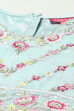 Aqua Chanderi Blouse With Georgette Lehenga & Net Dupatta  image number 1