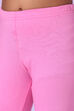 Pink Cotton Anarkali Suit image number 5