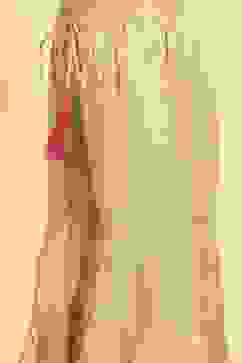 Green Cotton Dyed Gathered Sharara Suit Set image number 2