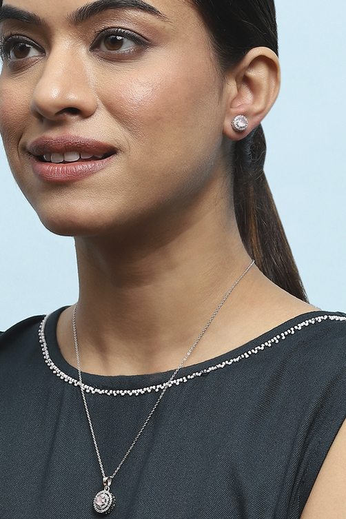 Light Pink Brass Drop & Danglers image number 3