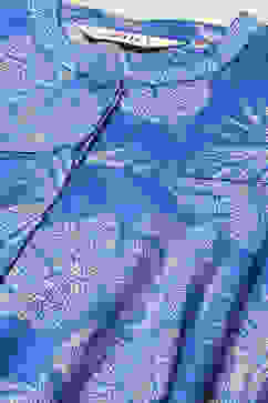 Blue LIVA Printed Kurti image number 1