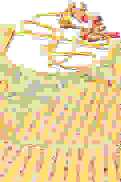 Yellow Cotton Blend Anarkali Kurta Churidar Suit Set image number 1