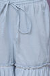 Powder Blue Cotton Girls Sharara Kurta Sharara Suit Set image number 3