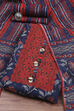 Navy Blue Cotton Unstitched Suit Set image number 0