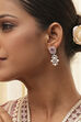 Light Pink Brass Danglers image number 1