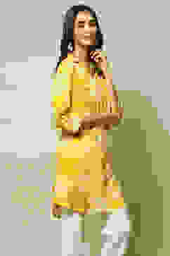 Olive LIVA Printed Shirt image number 5