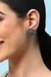Oxidised Brass Earrings image number 1