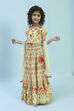 Lime Green Cotton Lehenga Set image number 6
