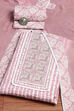 Grey Cotton Printed Unstitched Suit Set image number 0