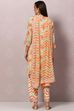 Sea Green Viscose Straight Kurta Salwar Pants Suit Set image number 4