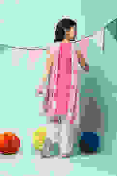 Pink Cotton Blend Straight Kurta Relaxed Salwar Suit Set image number 4