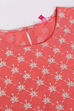 Coral Cotton Garara Kurta Garara Suit Set image number 1