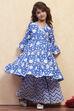 Lilac Cotton Garara Set image number 0
