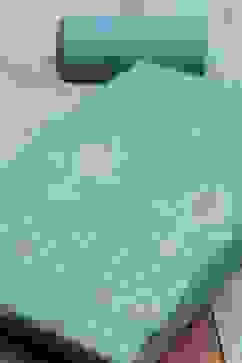 Teal Cotton Jamdani Unstitched Suit Set image number 1