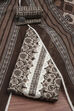 Indigo Cotton Screen Print Unstitched Suit Set image number 0