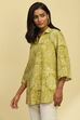 Mehndi Green Viscose Blend Straight Kurti image number 2