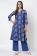 Pink Art Silk Kurta Pants Set image number 0