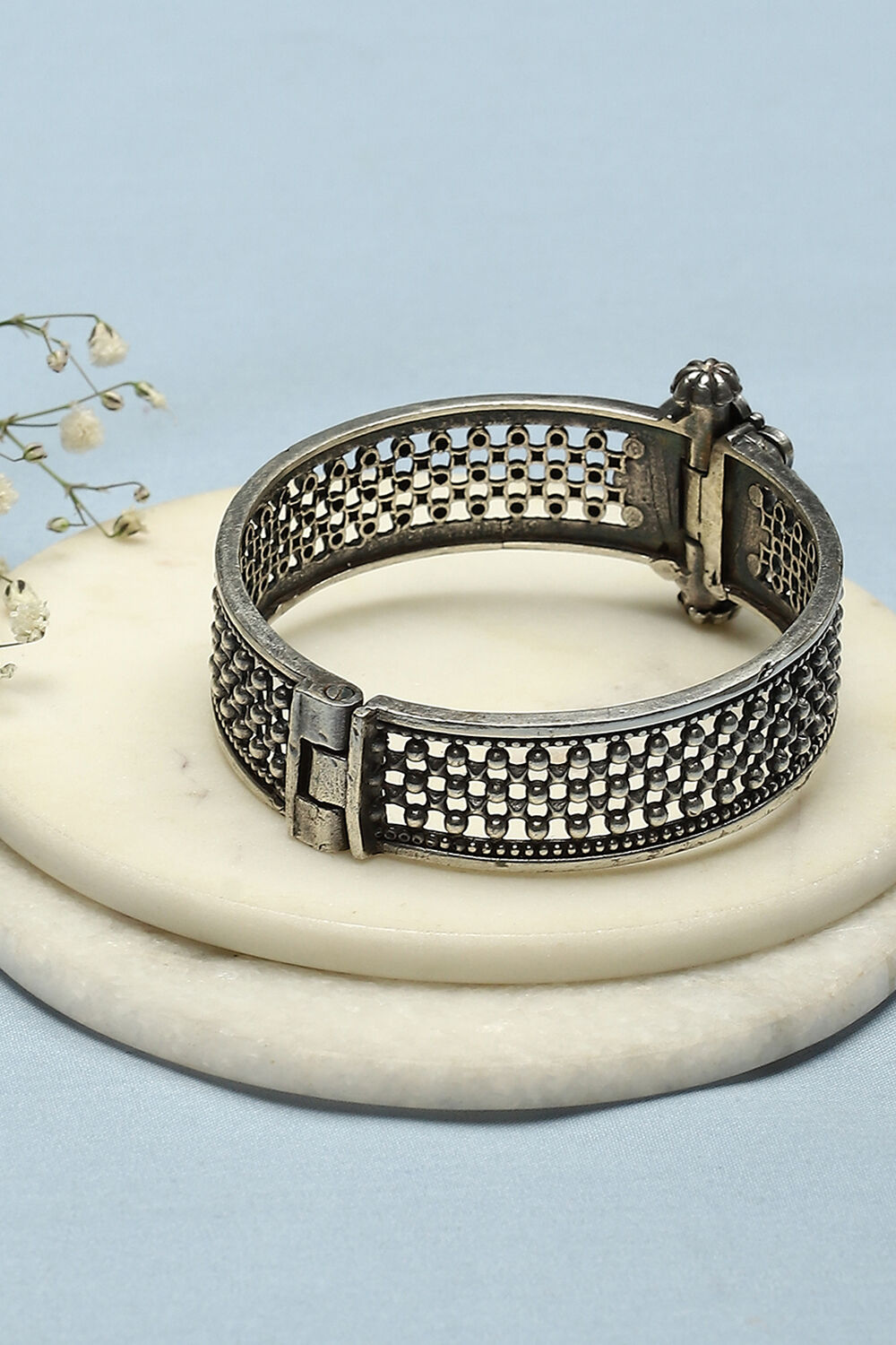 Oxidised-Red Brass Bangles image number 2