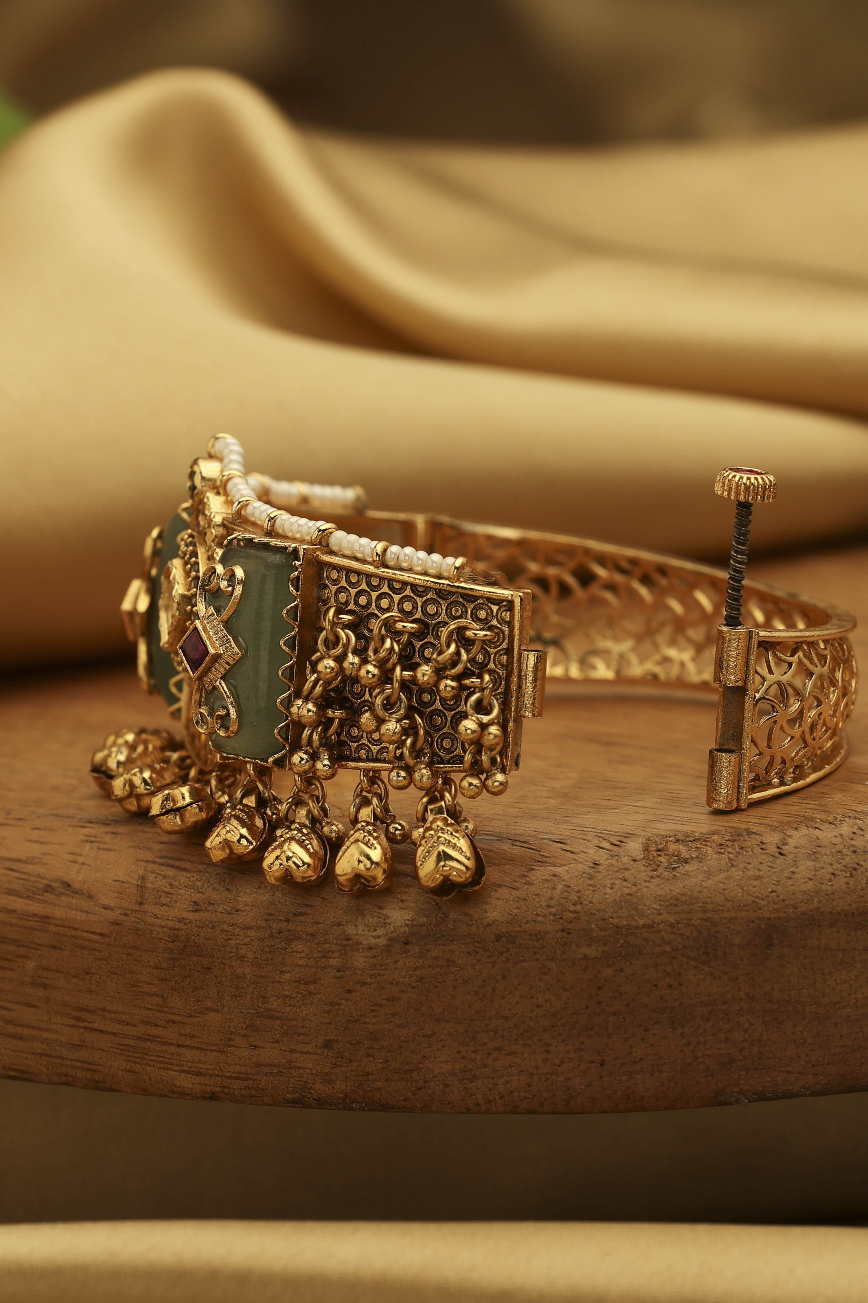 Multicolor Brass Bracelet image number 2