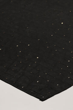 Black Poly Chiffon Dupatta image number 1