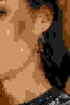 Navy Brass Nepali Drop & Danglers image number 1